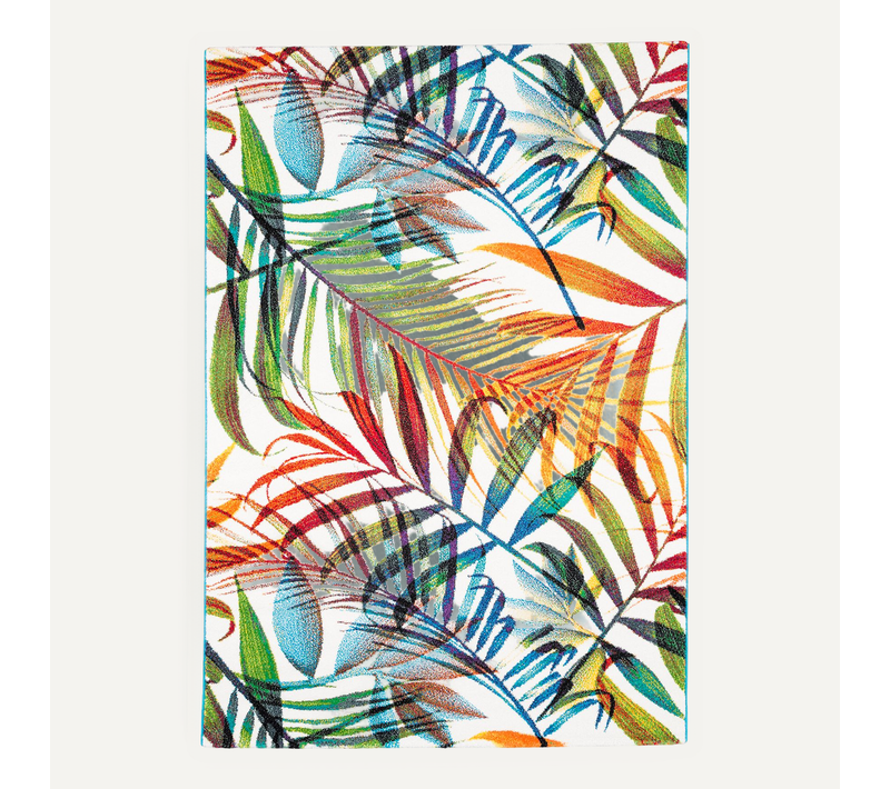 Tapis Faro Tropical Branche 160x230cm Multicolore