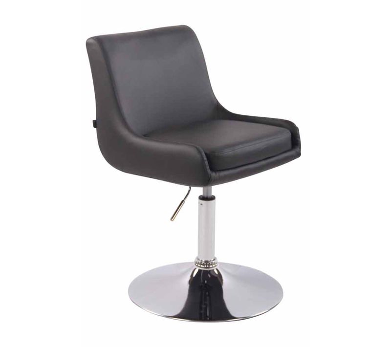 Chaise Lounge Club En Similicuir Gris