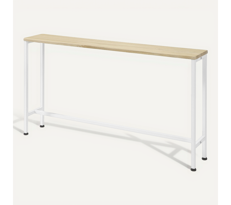 Table Console Table D'appoint Cadre Et 4 Pieds En Fer