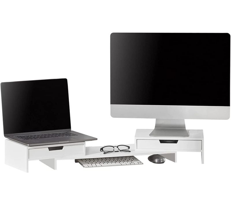Support De Moniteur Écran Ergonomique Support Pour Écran D'ordinateur Universal, Bbf04-w