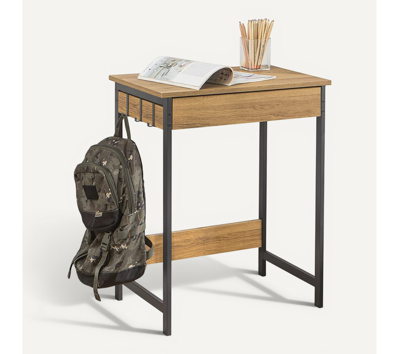 Bureau Informatique Table D’étude Cadre En Métal Style Industriel, Fwt43-n
