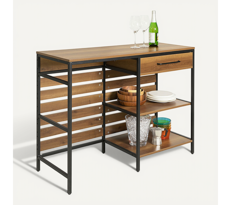 Table De Cuisine Meuble De Rangement Cuisine Comptoir De Cuisine, Fsb71-pf