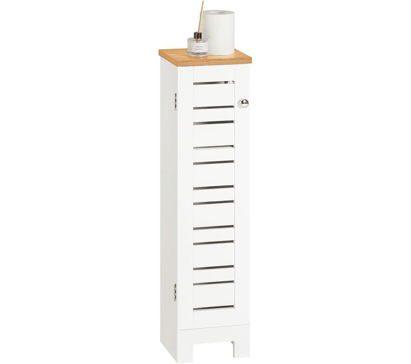 Porte Papier Toilette Vertical Support Papier Toilettearmoire Toilettes, BZr85-w