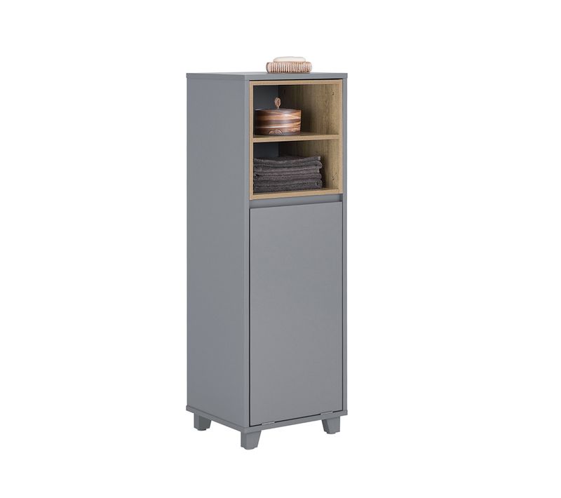 Meuble Bas De Salle De Bain, Armoire De Rangement Salle De Bain, Meuble Demi-colonne, BZr146-dg