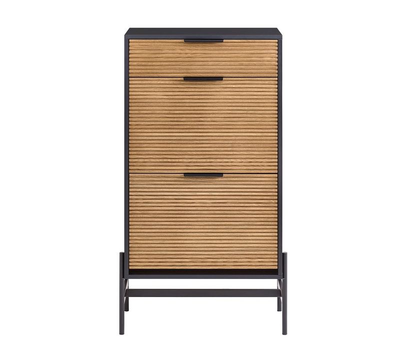 Hfsr03-sch Meuble à Chaussures, Meuble D'entrée, Meuble De Rangement à Chaussures