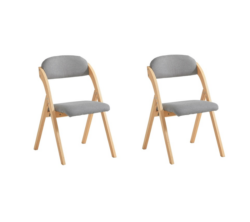 Chaises Pliantes Par Lot De 2 Classique : 47,5 x 59 x 77 Fst92-nx2