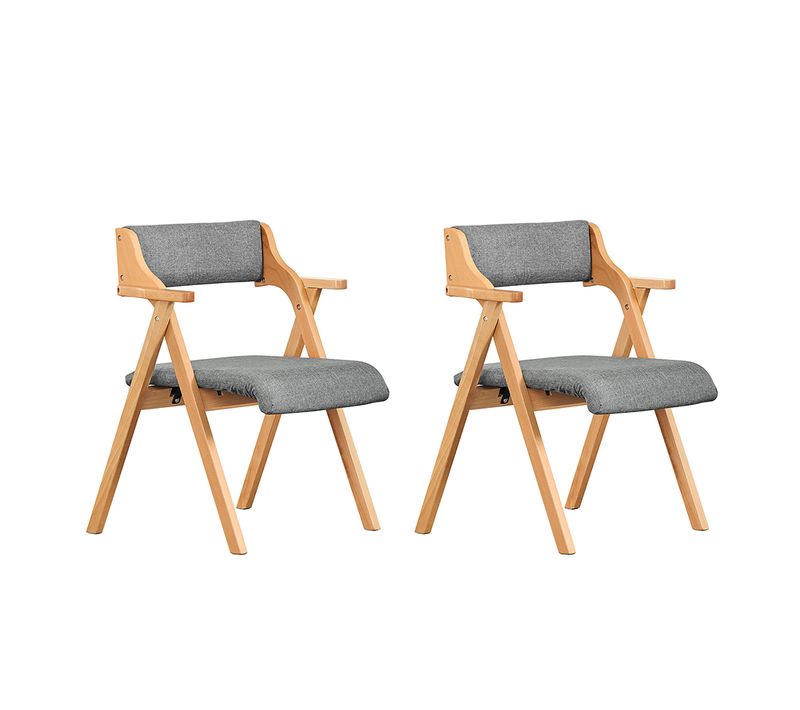 Chaise Pliante Visiteur Gris 62x56x78cm Fst98-hgx2