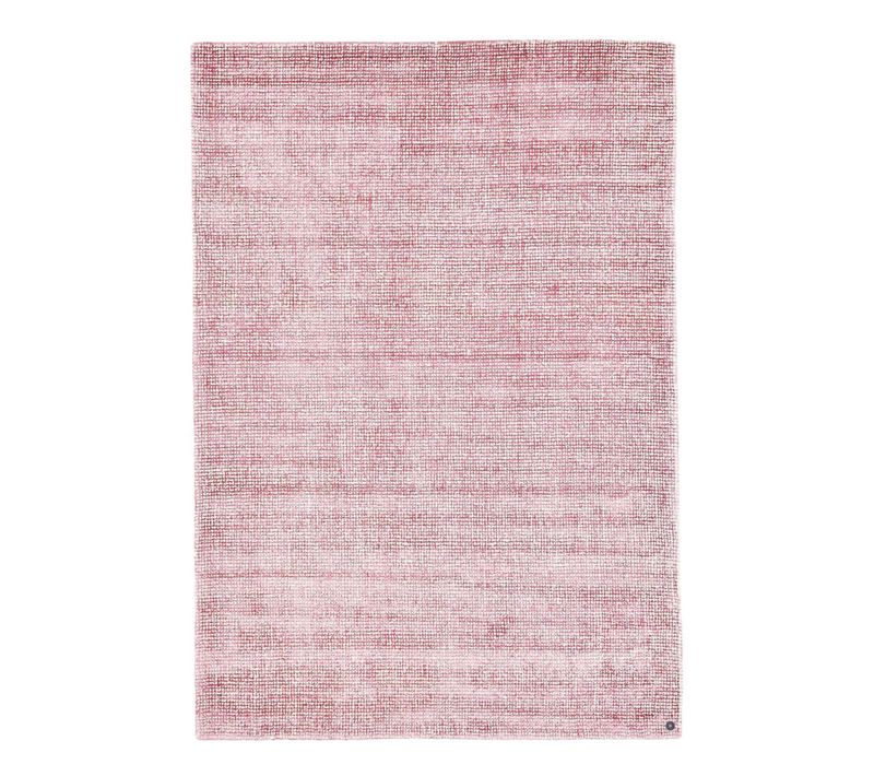 Tapis Uni Groove 65x135 Cm - Rose