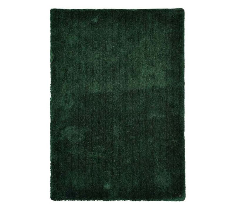 Tapis Shaggy Uni Cozy 50x80 Cm - Vert