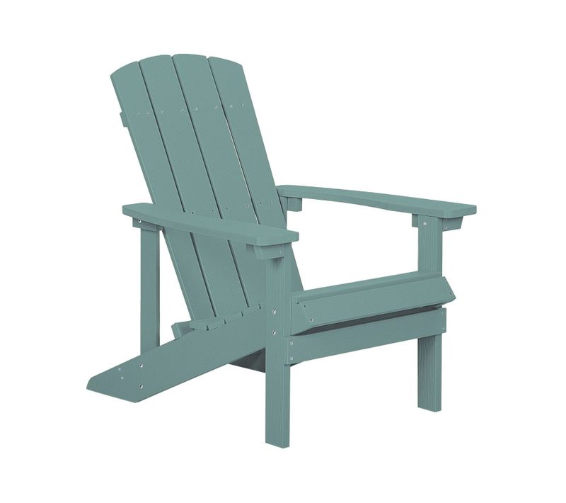 Chaise De Jardin Bois D'ingénierie Turquoise Adirondack