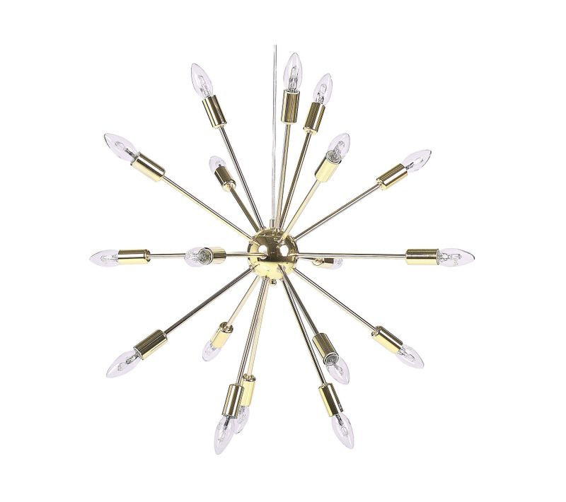 Lampe Suspension Maguse Métal Doré