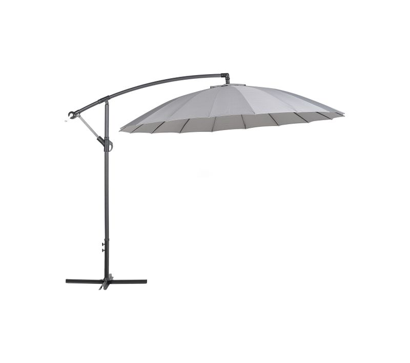 Parasol De Jardin Gris Foncé D 268 Cm Calabria Ii
