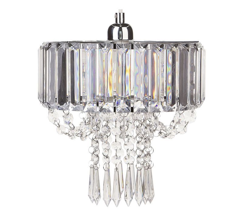 Lustre Adorn Métal Transparent