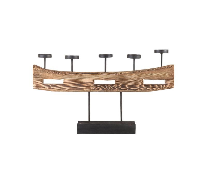 Bougeoir En Bois Guatemala