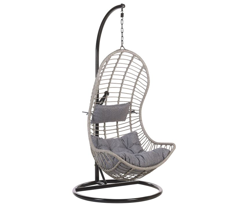 Chaise Porte-à-faux Gris Pineto