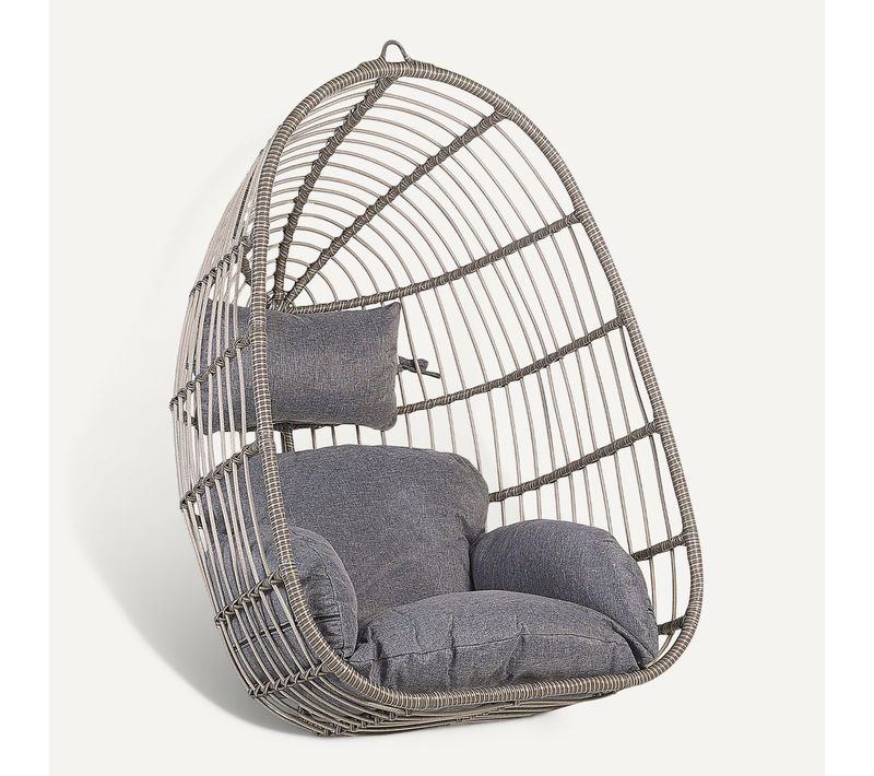 Chaise Porte-à-faux Gris Casoli
