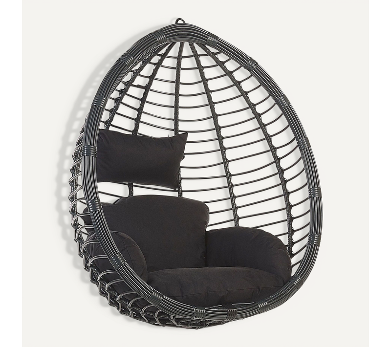 Chaise Porte-à-faux Noir Tollo