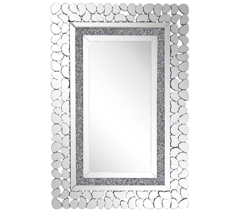 Miroir 90 Cm Argenté Pabu