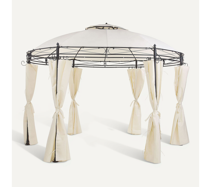 Tonnelle De Jardin Beige Safara