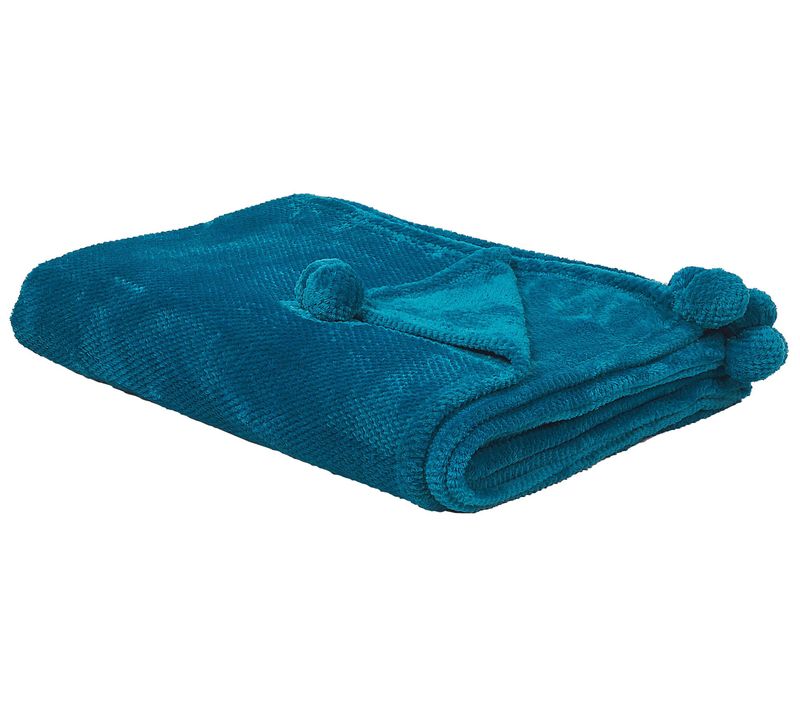 Couverture Saitler 200 X 220 Cm Turquoise