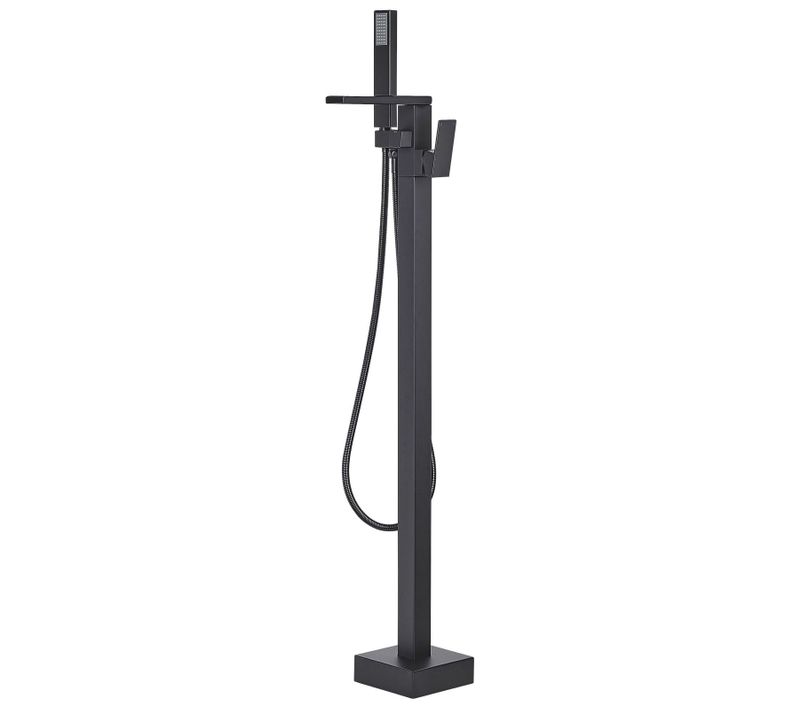 Robinet Mitigeur Sur Pied Noir Mat Boyoma