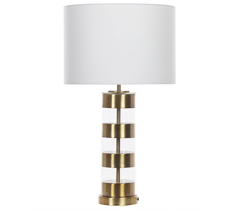 Lampe à Poser Beatton Métal Doré