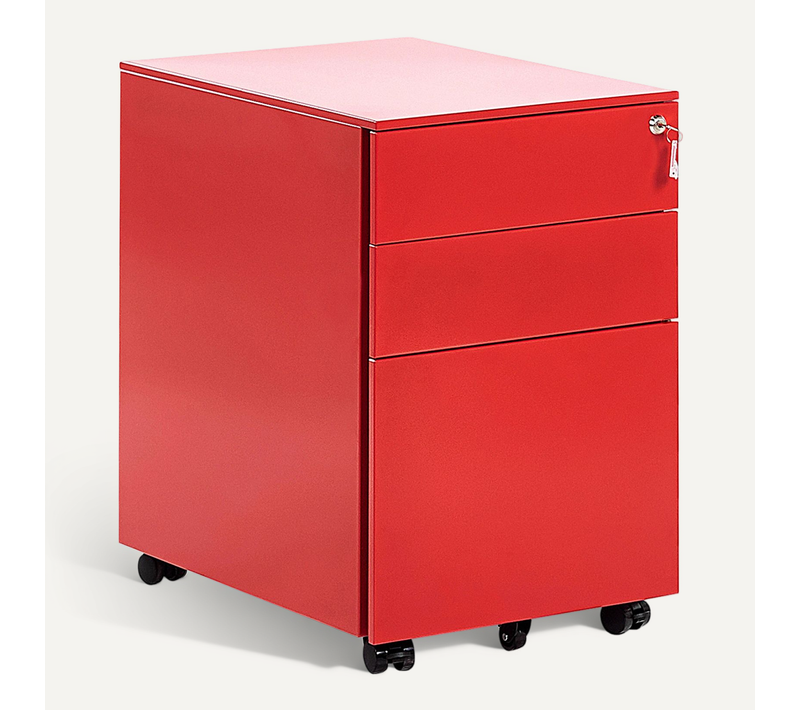 Armoire En Métal Rouge Cami