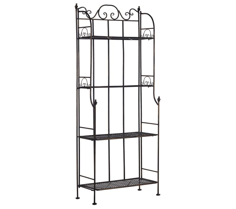 Etagère En Métal Noir Isernia