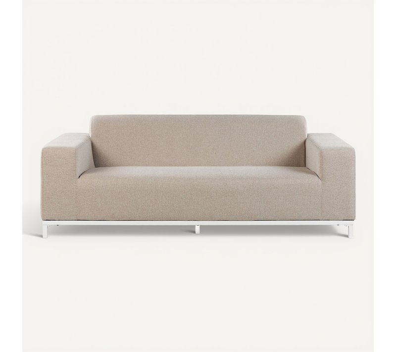 Canapé De Jardin 2 Places Rovigo Beige