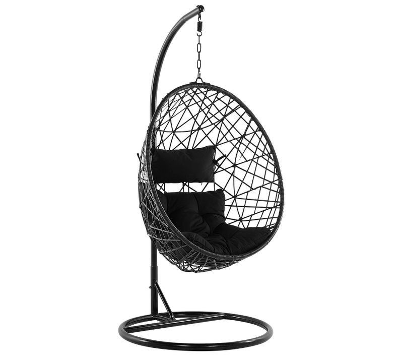 Chaise Porte-à-faux Noir Alatri