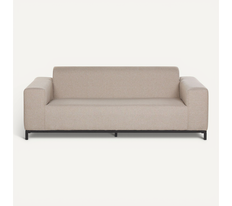 Canapé De Jardin 2 Places Rovigo Beige