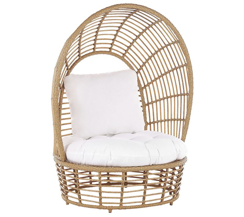 Fauteuil De Jardin Lido Rotin Beige