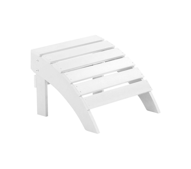 Chaise De Jardin Bois D'ingénierie Blanc Adirondack