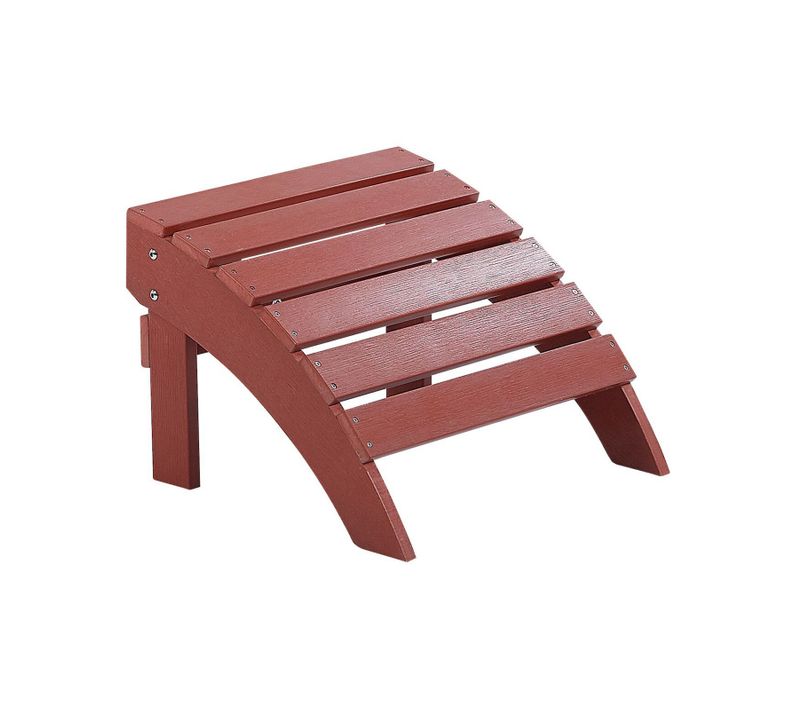 Chaise De Jardin Bois D'ingénierie Rouge Adirondack