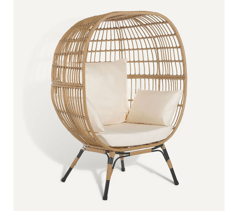 Chaise De Jardin Beige Veroli