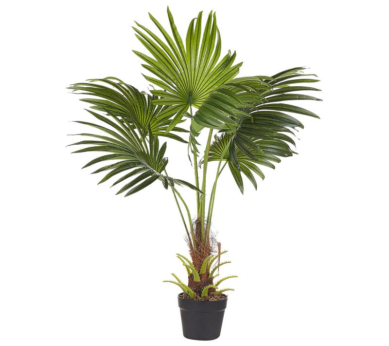 Plante Artificielle 100 Cm Avec Pot Fan Palm