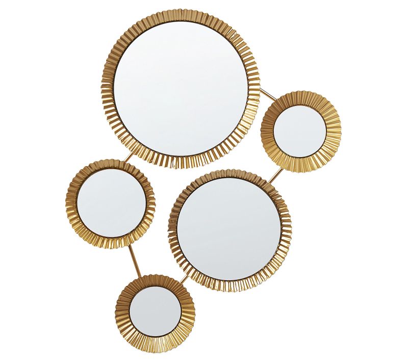 Miroir 55 Cm Doré Wattrelos