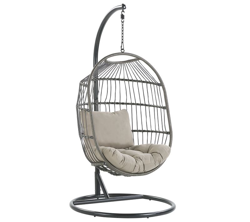 Chaise Porte-à-faux Noir Alba