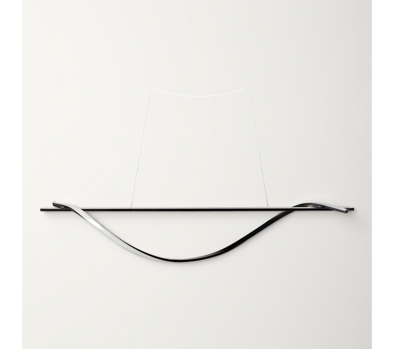 Lampe Suspendue LED En Métal Noir Bodri