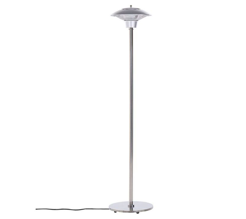 Chauffage Électrique Sur Poteau 1500 W Argenté Askja