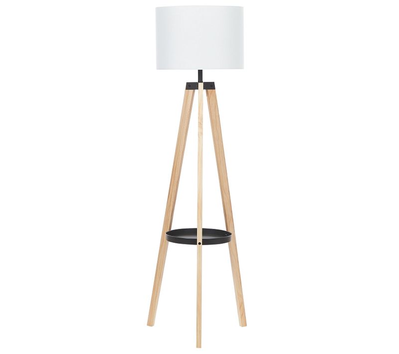 Lampadaire Bluff Bois De Pin Blanc