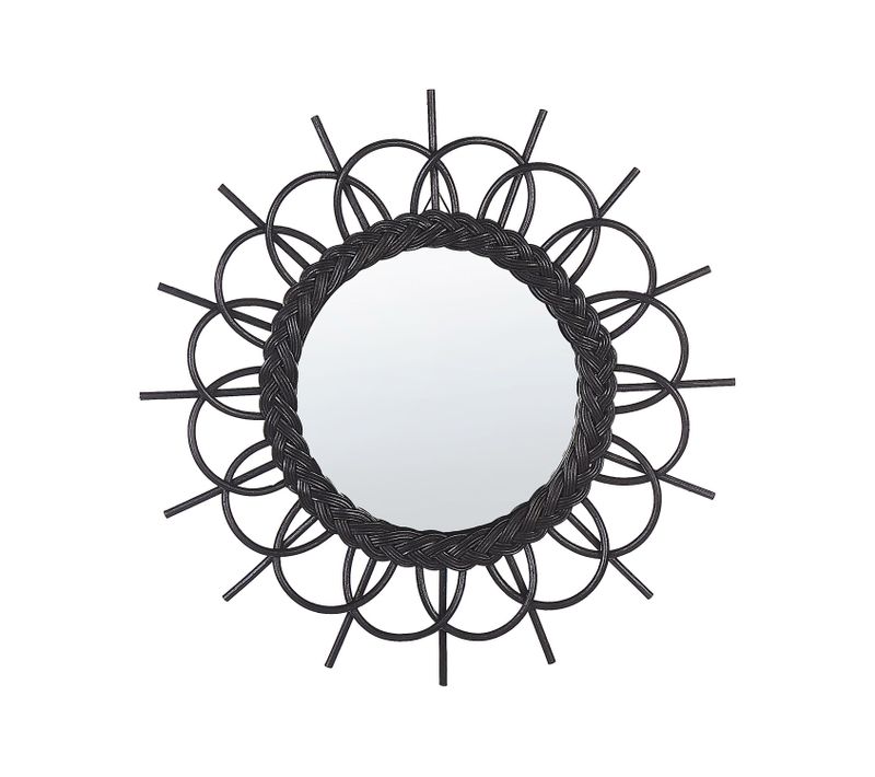 Miroir 60 Cm Noir Telakia