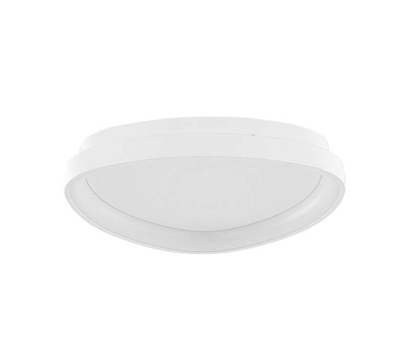 Plafonnier à LED Nanding Métal Blanc