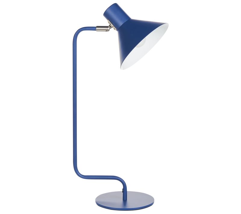 Lampe De Bureau Rimava Réglable Métal Bleu