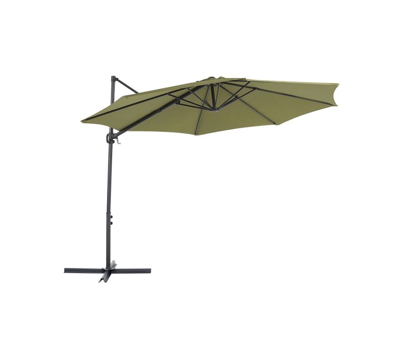 Parasol En Porte-à-faux Vert D 2,95 M Savona Ii