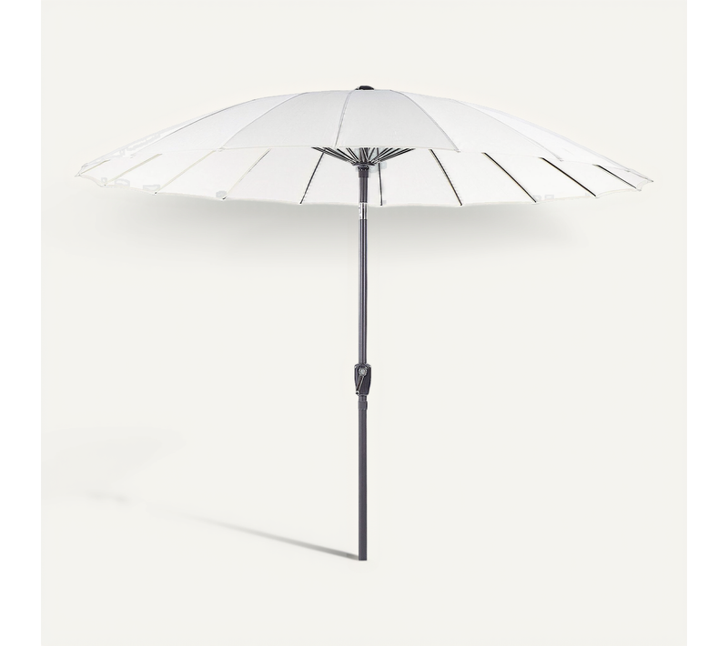 Parasol De Jardin D 2.55 M Beige Clair Baia