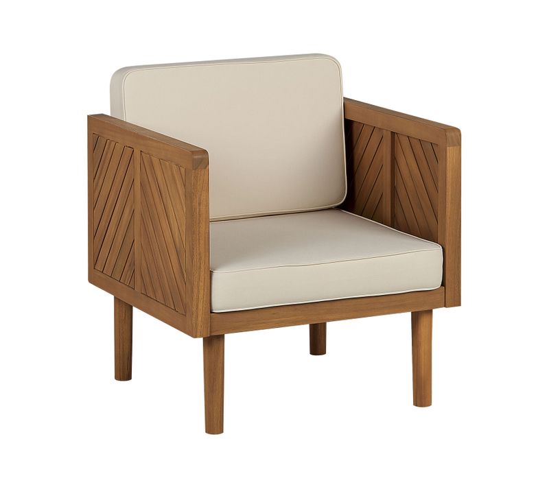 Chaise De Jardin Bois Bois Clair Baratti