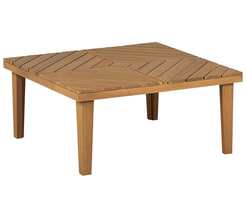 Table Basse De Jardin En Bois D'acacia 70 X 70 Cm Baratti