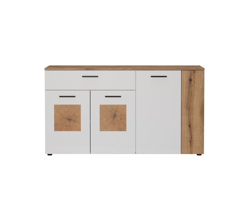 Buffet Bas 4 Portes Et 1 Tiroir L150 Cm