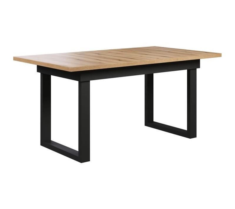 Table à Manger - Universal - Chene - Rectangulaire - 6 à 10 Personnes - 160-200 x 76 x 80 cm